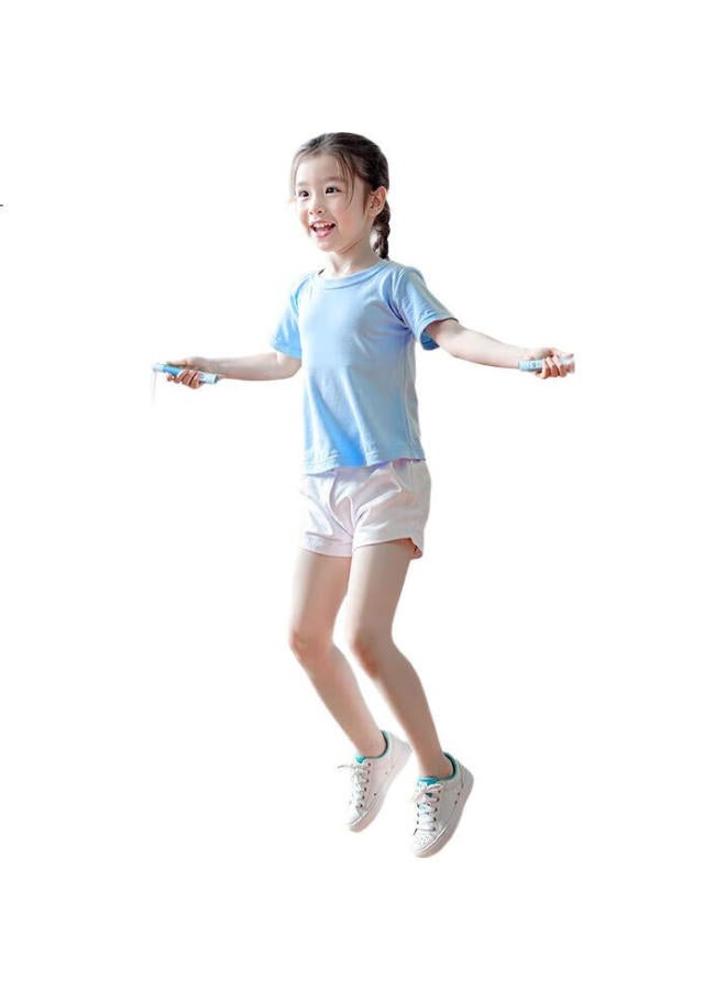 Jump Rope For Children, Speed Skipping Rope For Elementary School Students, Professional Speed Rope For Primary School First Grade Beginners, Pink - Image 3