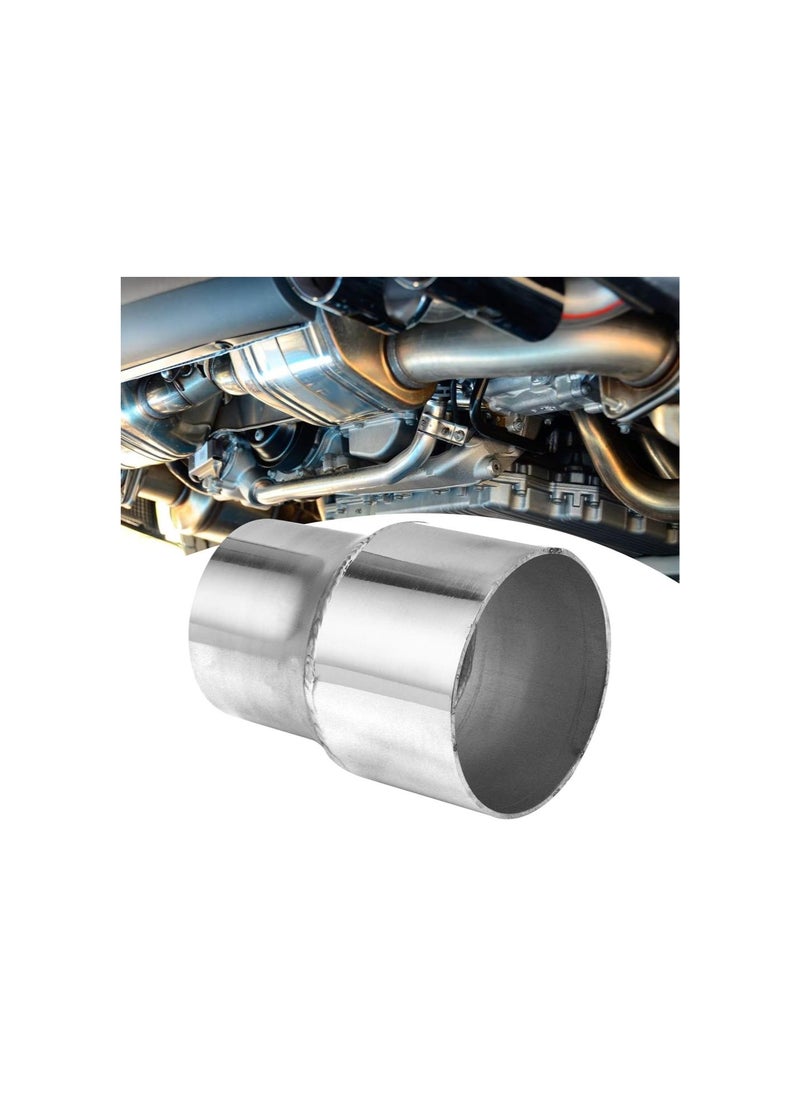 Generic - Universal 2.5in?3in Exhaust Tip Adapter Reducer Aluminium Alloy Wear Resistant Pipe to Pipe Adapter Reducer - Image 1