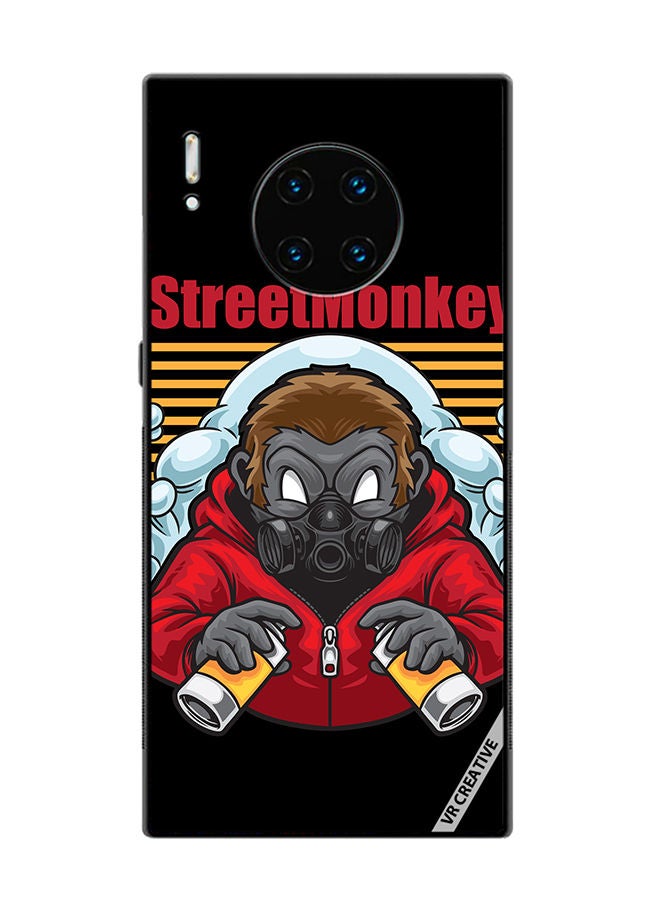 VR CREATIVE Protective Case Cover For Huawei Mate 30 Pro Street Monkey Design Multicolour - Image 1