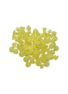 NIBEMINENT 100PCS Queen Bee Rearing Cup Plastic Vivid Color Beekeeping Bee Cell Cup for Beekeeper Yellow  - Image 2