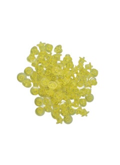 NIBEMINENT 100PCS Queen Bee Rearing Cup Plastic Vivid Color Beekeeping Bee Cell Cup for Beekeeper Yellow  - Image 3