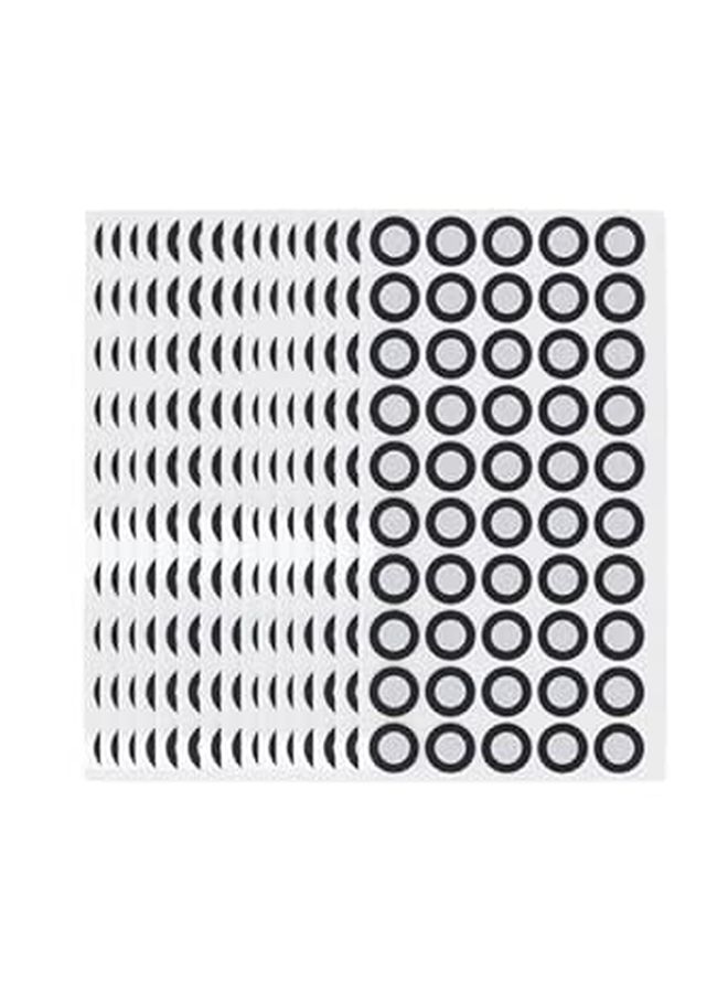 15 Sheet X 50 Pcs 3D Scanning Marker Dots 6mm Inner Diameter 10mm Outer Diameter Sticker For Accurate Positioning Reverse Engineering - Image 1