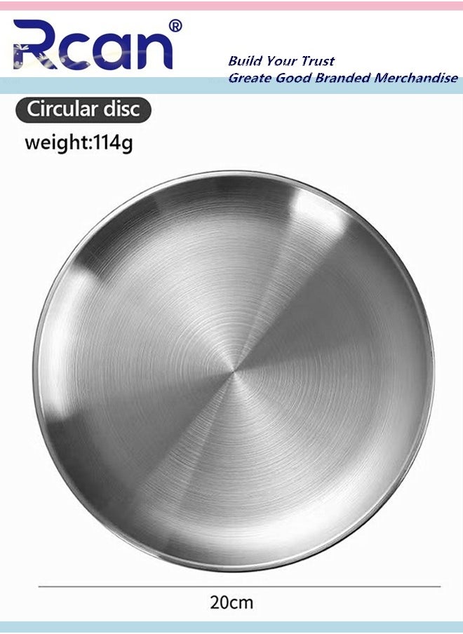Rcan - Camping Silverware Kit 10 Piece Kitchen Silverware Kit With Portable Storage Bag 2 Person Stainless Steel Dinnerware Set For Camp Kitchen BBQ - Image 1