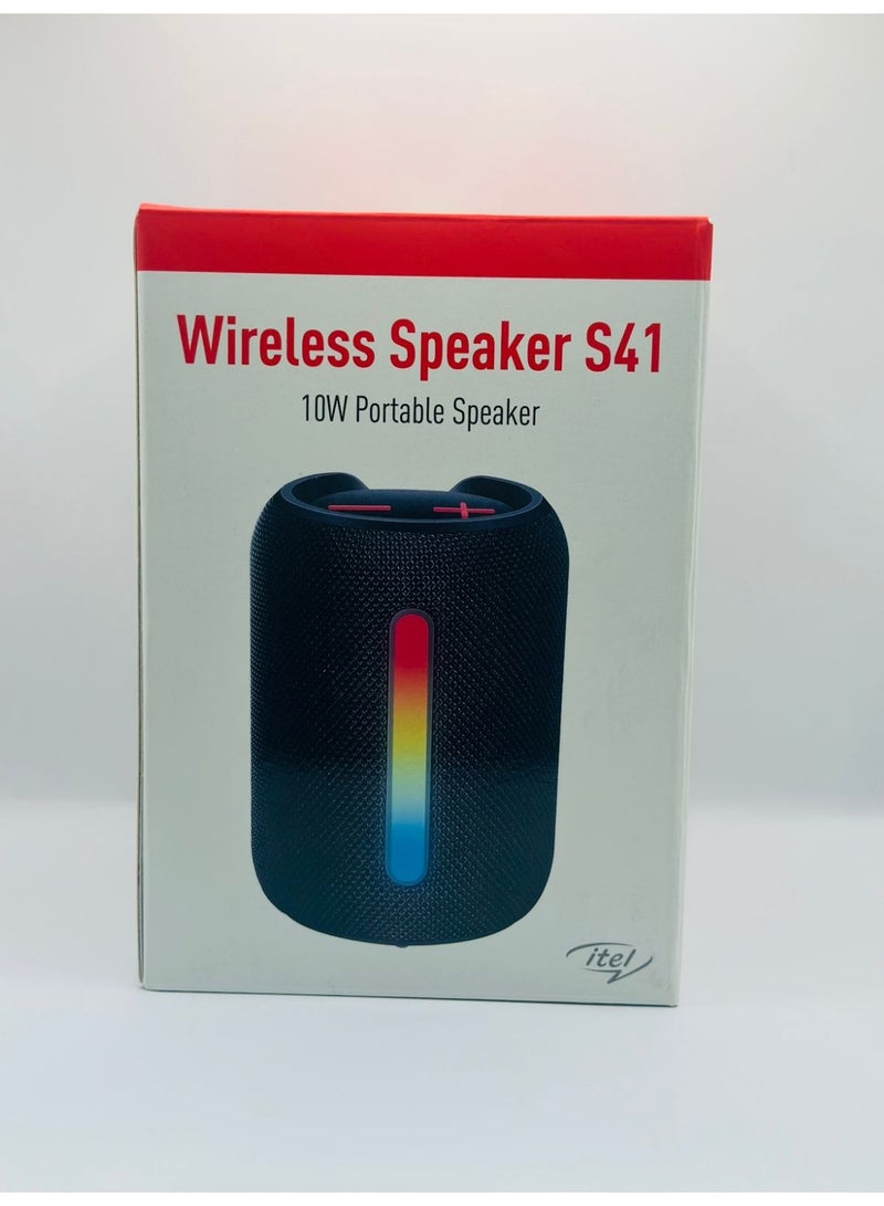 itel Wireless Speaker S41 – 10W Portable RGB Speaker - Image 3
