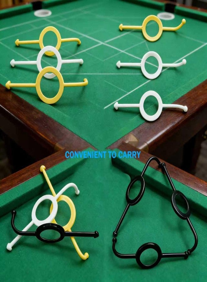 YIMOYIYA 3PCS Billiards Training Aids，Precision Aiming Aid, Angle Trainer, Sight Guide, and Ball Marker for Beginners to Intermediate Players - Image 5