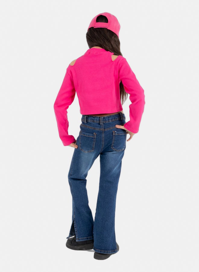 Nanaz Girl Denim Pants - Image 2