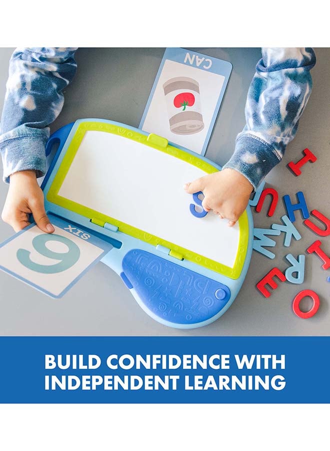 Learning Resources ألفا مغناطيس اذهب! التهجئة (مجموعة 40 قطعة، مغناطيسية، للأعمار 4+) - Image 2