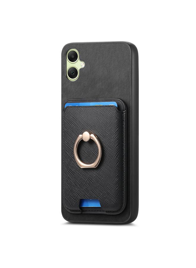 اس-توب جراب لهاتف Samsung Galaxy XCover 7 بتصميم كلاسيكي متقاطع من الجلد مع حلقة إدخال عمودية وحقيبة بطاقات وحافظة هاتف MagSafe - Image 2