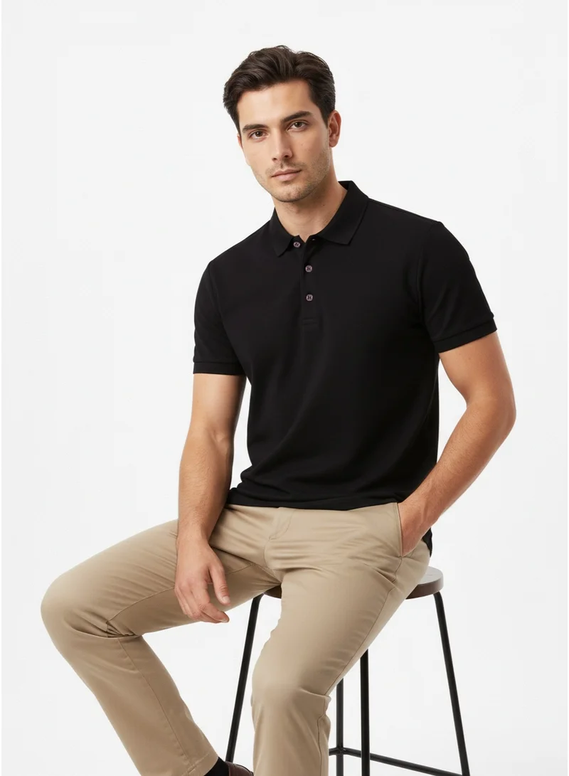 French Connection Ottoman Marine Polo Shirt