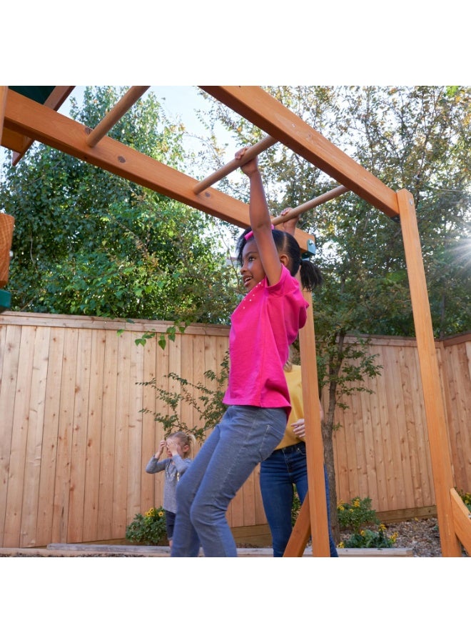 Kidkraft Brightside Wooden Swing Set / Playset - Image 5