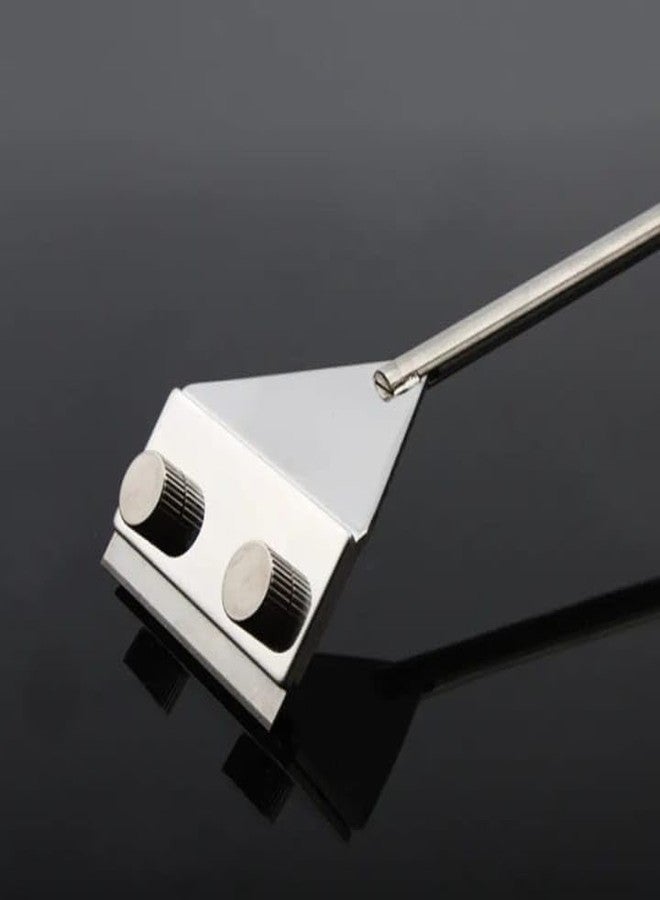 rizopets Pets 18 inch Fish Tank Algae Scraper - Essential Aquarium Accessories for All Aquarium Tanks, Ensures Crystal Clear Water, Rust Proof Stainless Steel - Image 3