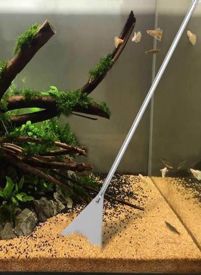 rizopets Pets 18 inch Fish Tank Algae Scraper - Essential Aquarium Accessories for All Aquarium Tanks, Ensures Crystal Clear Water, Rust Proof Stainless Steel - Image 4