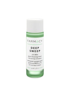 FARMACY Deep Sweep 2% Bha Pore Cleaning Toner With Moringa + Papaya, 50Ml  - Image 1