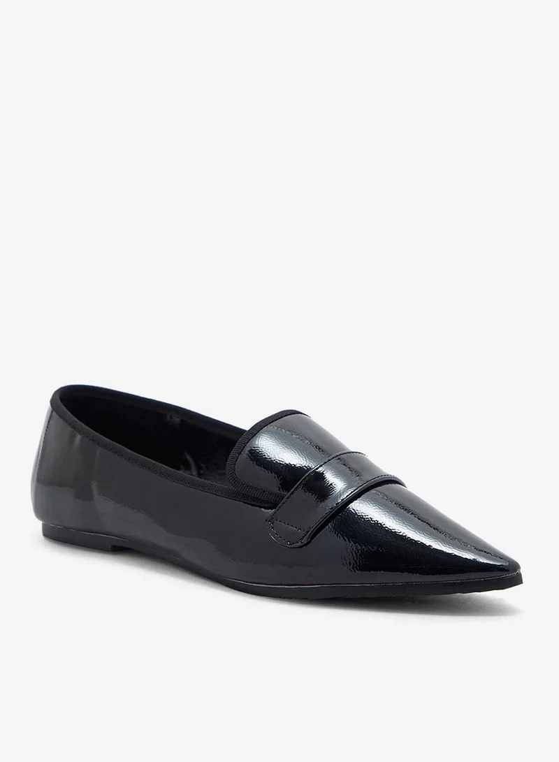 ELLA Patent Pointy Toe Flat Shoe