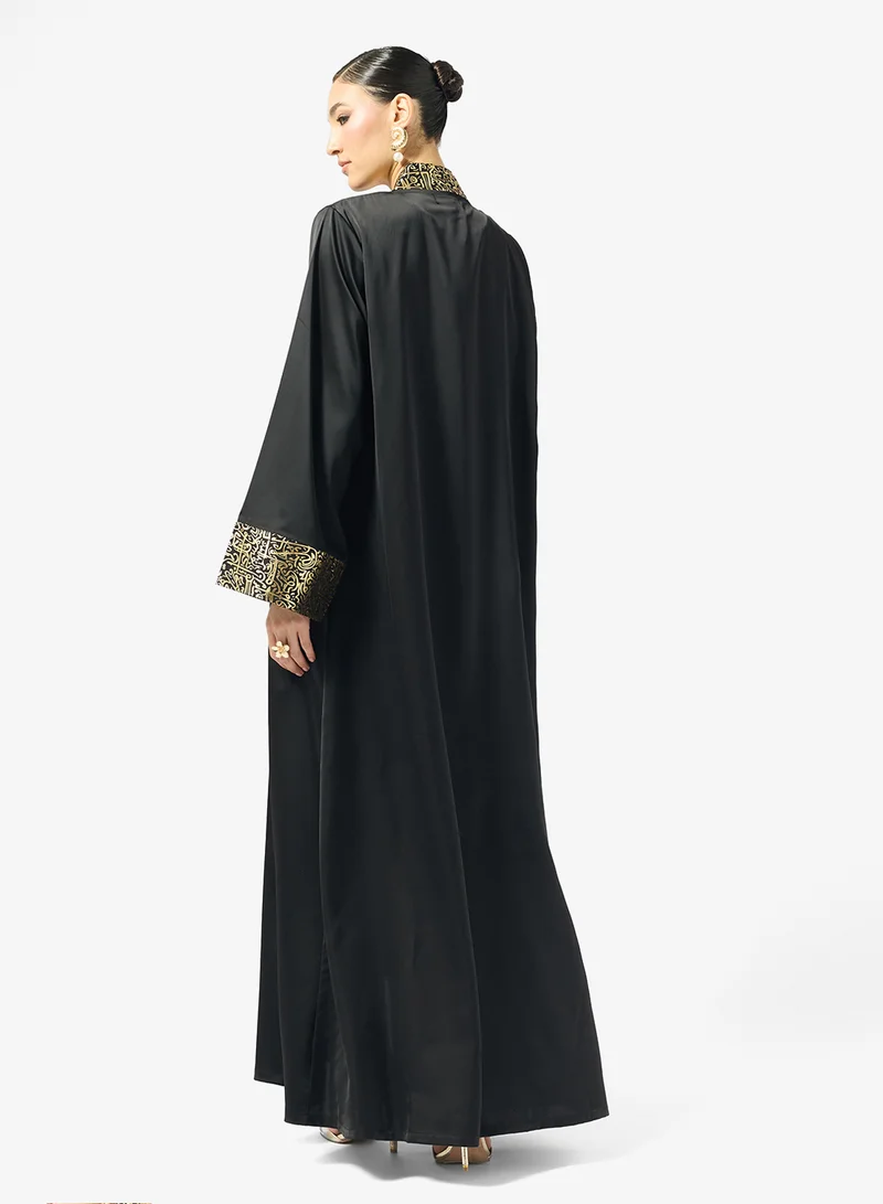 Golden Apple Cara Crepe Abaya