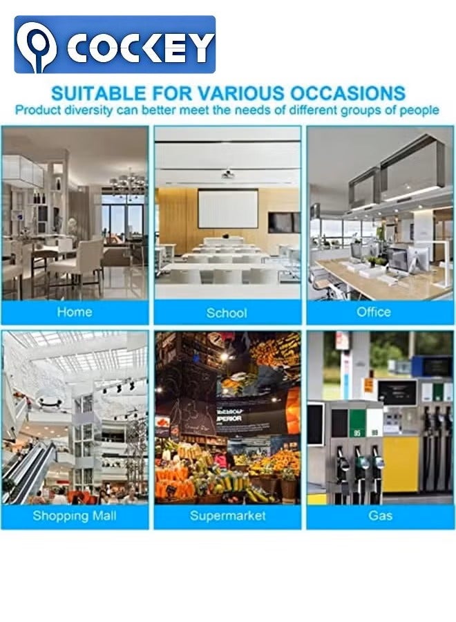 COCKEY 1080P Wireless Light Bulb Camera，Indoor Auto Tracking 360° Rotation Camera,With Smart Motion Detection ,Voice Warning，Remote Monitoring，Use For Home Indoor Outdoor Security - Image 4