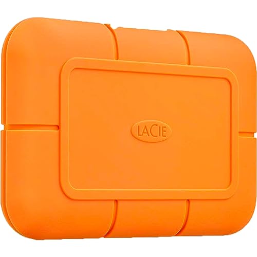 LaCie Rugged SSD 1TB, Externe SSD, voor Mac & PC, USB-C, Schok- Regen- en drukbestendig, 1 maand Adobe CC All Apps, Data Rescue Service (STHR1000800) - Image 1