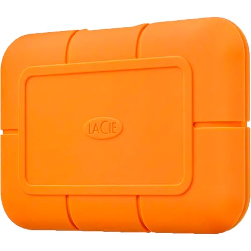 LaCie Rugged SSD 1TB, Externe SSD, voor Mac & PC, USB-C, Schok- Regen- en drukbestendig, 1 maand Adobe CC All Apps, Data Rescue Service (STHR1000800) - Image 3