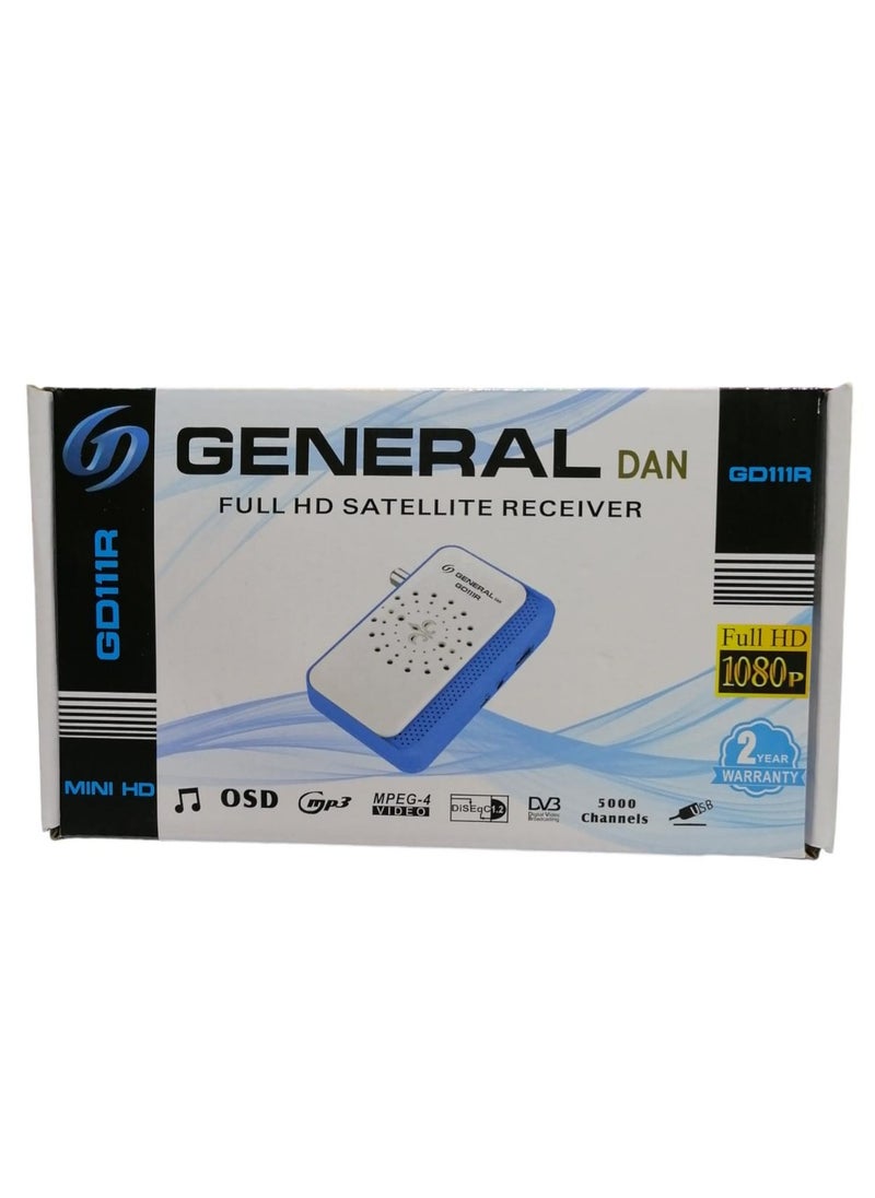 GENERAL DAN - General Dan Full Hd Satellite Receiver GD 111R - Image 1