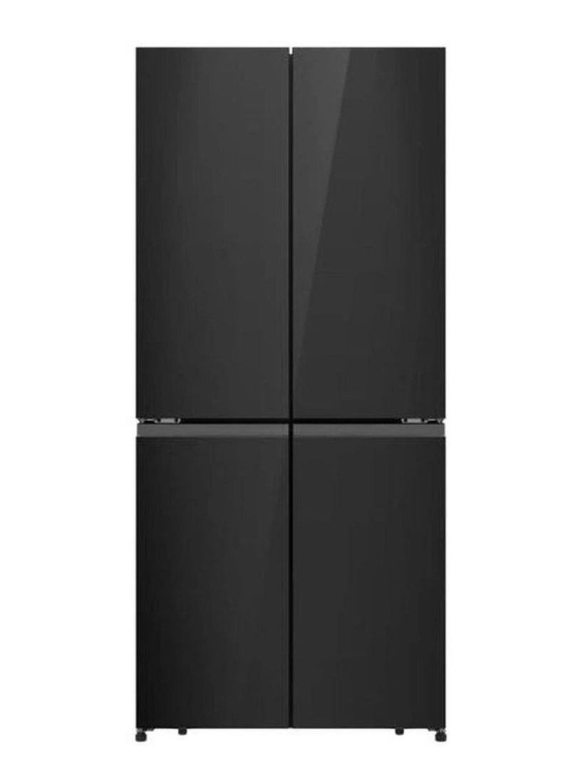 Hisense 610L Gross / 483L Net Capacity  French Door,No Frost compressor ,Multi Air Flow RQ5G470SBB3 Black - Image 1