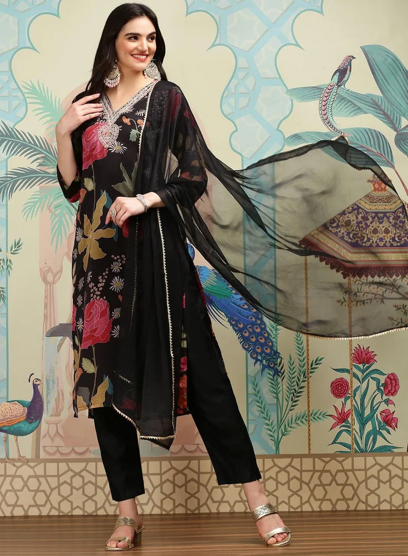 ISHIN  Women MULTI 3 pcs (Kurta with Dupatta) for Women | Best Price UAE