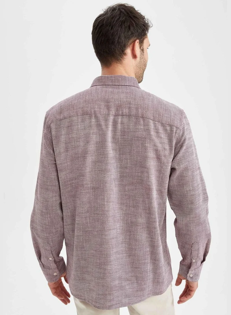 DeFacto Regular Fit Long Sleeve Shirt