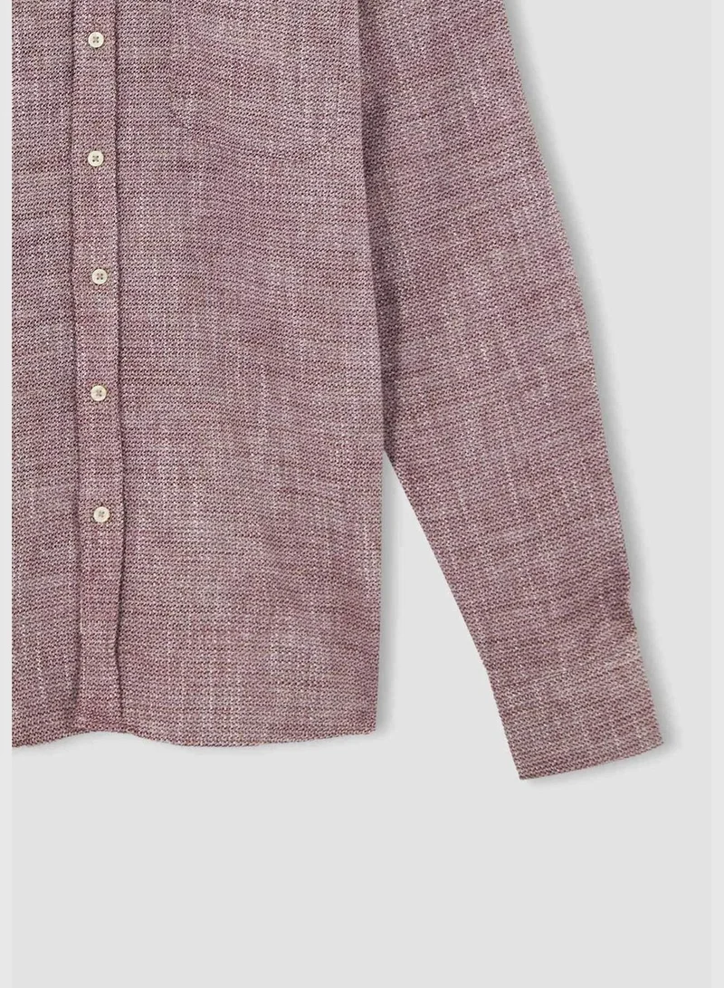 DeFacto Regular Fit Long Sleeve Shirt