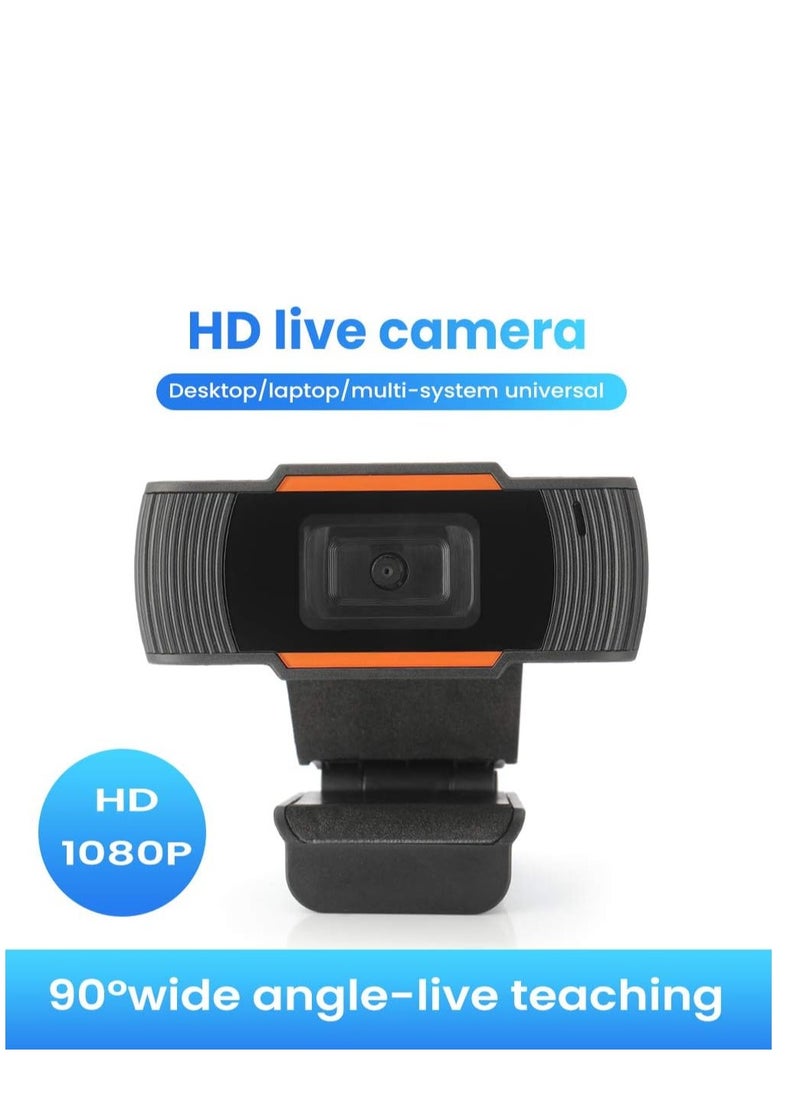 Generic - webcam  Autofocus 1080 HD , Business , USB Web Camera with stereo microphone for video recording, Plug and play, for online class use with Pc, Laptop, Skype, Facetime, WeChat - Image 1
