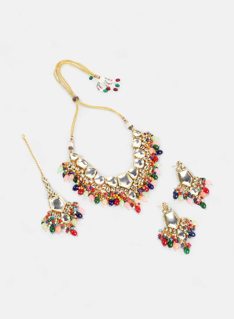 SOHI Wedding And Festival Artificial Jewellery Set