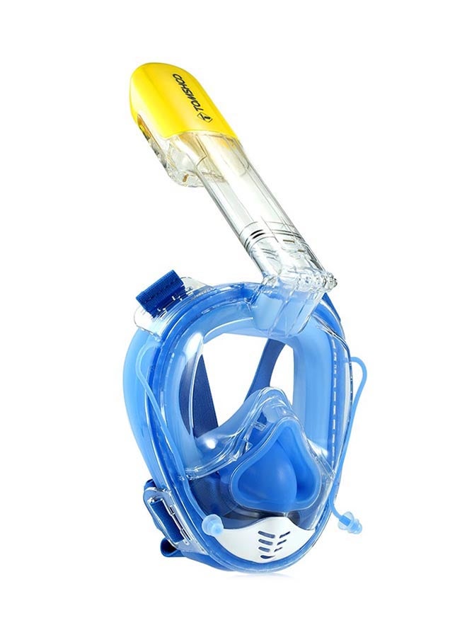 TOMSHOO Panoramic Full Face Snorkel Mask 670grams - Image 2