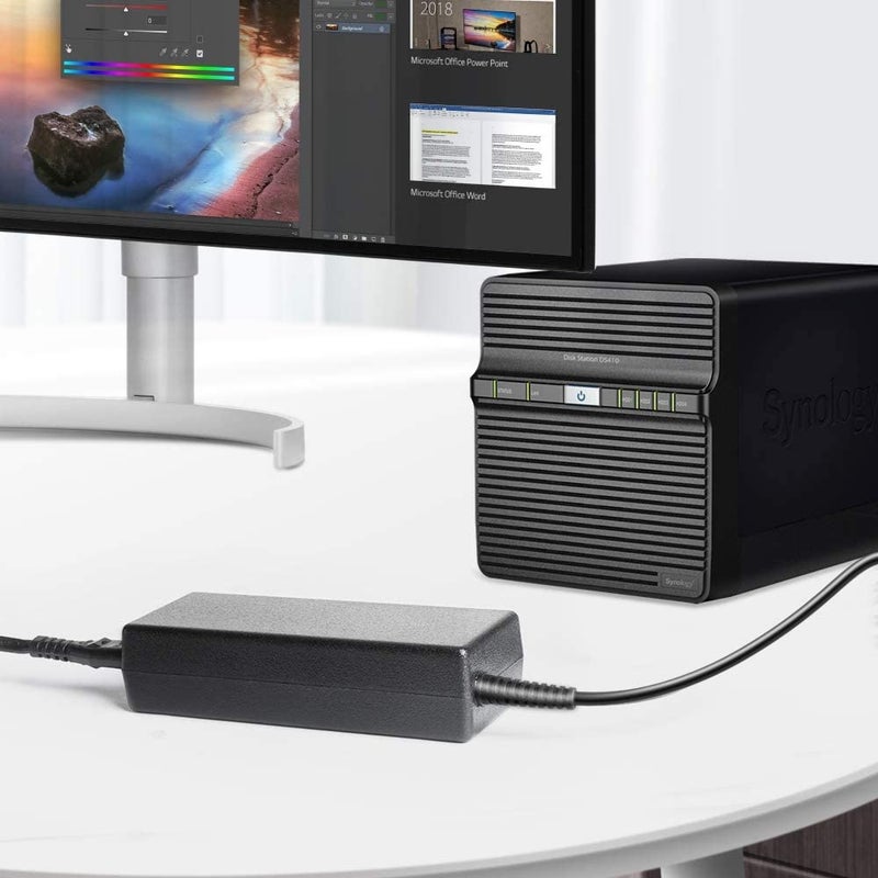 KFD 4PIN 12V AC DC Adapter for Synology DS918+ DS920+ DS923+ DS916+ DS423+ DS410 DS411 DS412 DS415 DS416 DS418 NAS Server Power Supply Charger Cord - Image 2