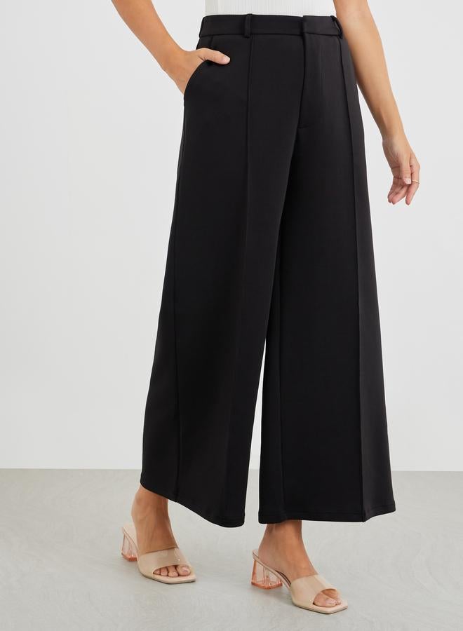 Styli Mid Rise Wide Leg Trousers - Image 2