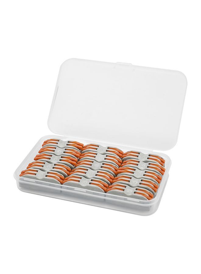 NIBEMINENT 15-Piece 4-Way Flame Retardant Cable Connector Box Set Grey 0.14kg  - Image 1