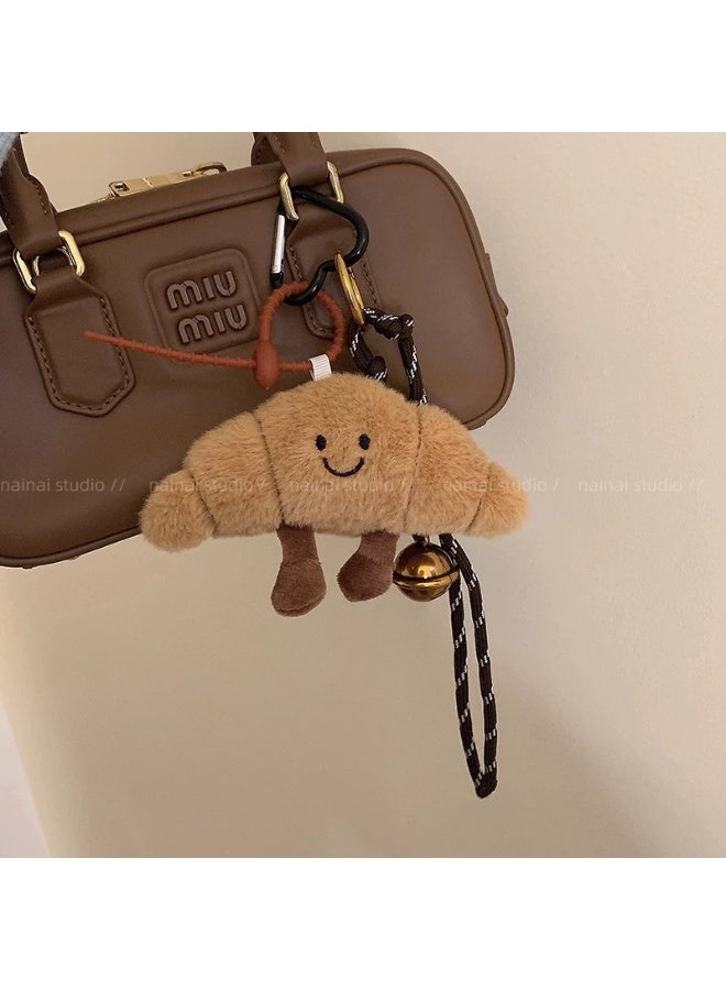 NIBEMINENT Phone Charm/ Chain Strap for Women Girls,Adorable Plush Cell Phone Case Lanyard Wrist Strap