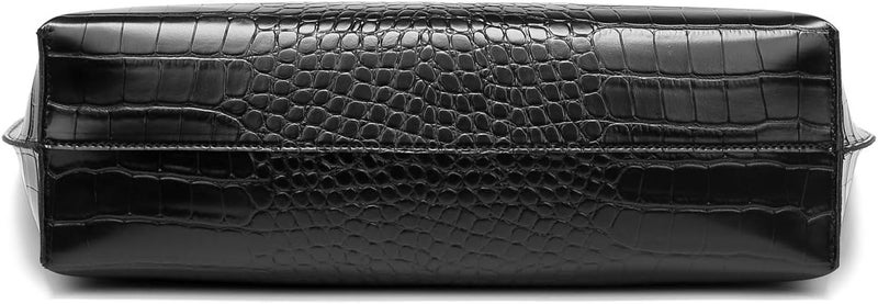 Dreubea Women's Soft Faux Leather Tote Shoulder Bag from, Big Capacity Tassel Handbag - Image 4