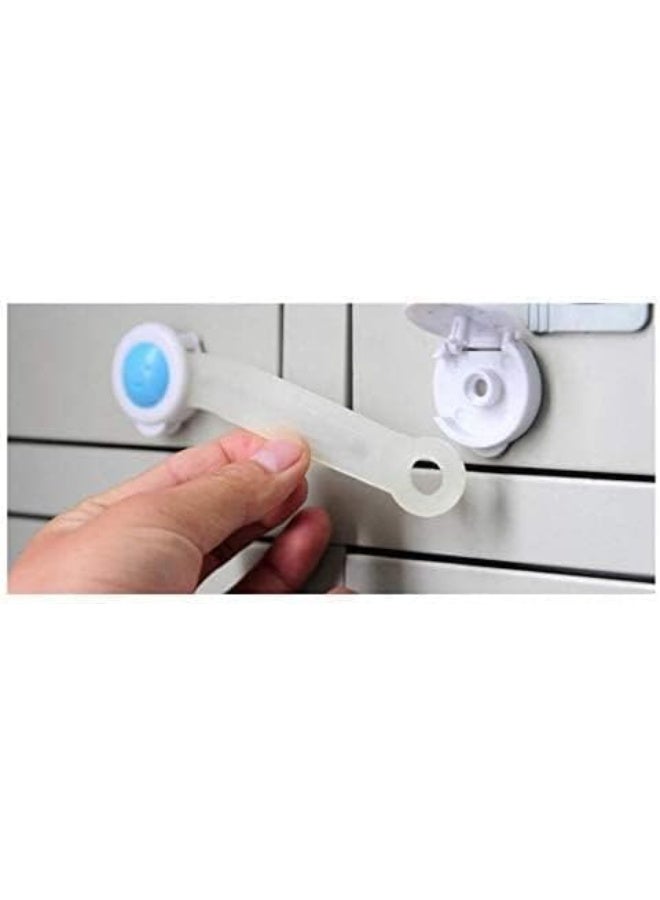 10 قطع من أدوات العناية الآمنة للأطفال والرضع من البلاستيك متعدد الألوان - Image 2