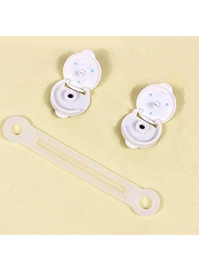 10 قطع من أدوات العناية الآمنة للأطفال والرضع من البلاستيك متعدد الألوان - Image 5