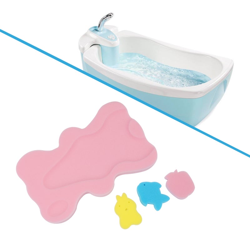 2 pcs Bath Sponge Skid Resistance Infant Cartoon Bath Bathing Mat ( ) - Image 3