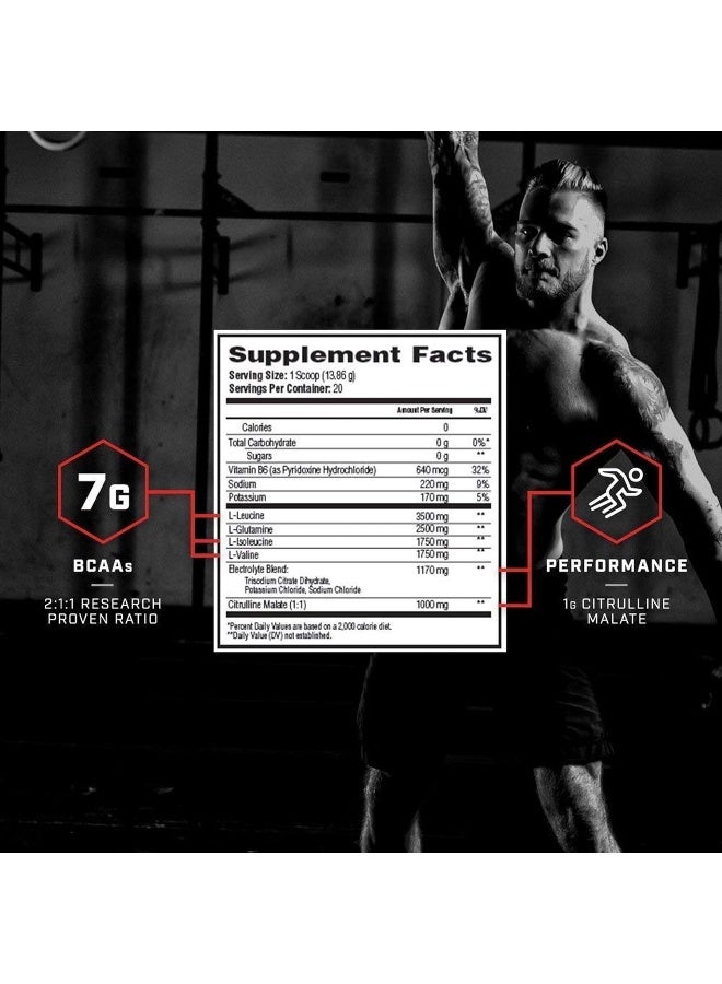 سكيفيشن مكمّل Xtend BCAAs لدعم نمو العضلات – نكهة بلو راسبيري – 30 حصة - Image 3