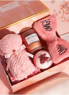 Gift Basket for Women - 11 PCS Spa Gift Basket Set with Gift Box, Self Care Gifts (Pink) - pzsku/Z3D8E21CB09CBF8B96DB8Z/45/_/1723491318/e9173cbe-2c0c-4ee5-9308-552763dad400