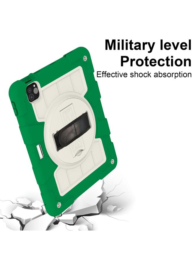 Zaboon Case For iPad Air 11 2025 / 2024 Silicone Hybrid PC Shockproof Tablet Case with Shoulder Strap - Image 5