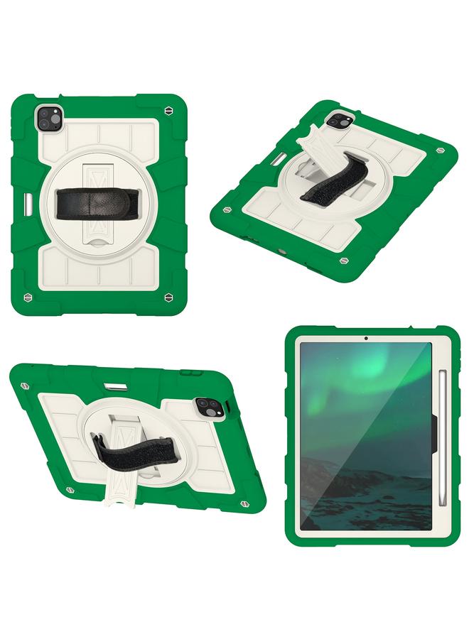 Zaboon Case For iPad Air 11 2025 / 2024 Silicone Hybrid PC Shockproof Tablet Case with Shoulder Strap - Image 2
