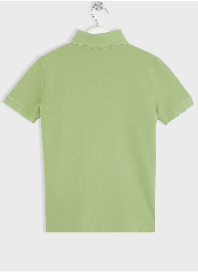 Calvin Klein Jeans Youth Pique Polo