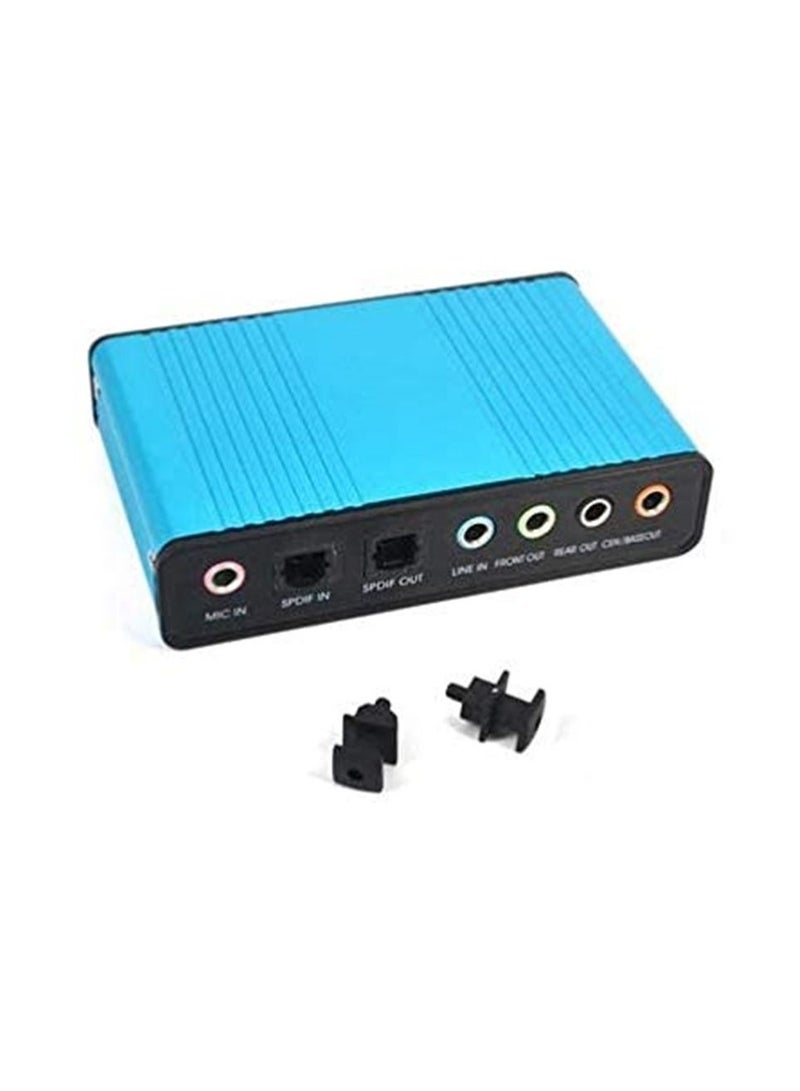USB 2.0 Sound Card 6 Channel 5.1 Optical External Audio Card SPDIF Controller for PC Laptop Desktop  - Image 5