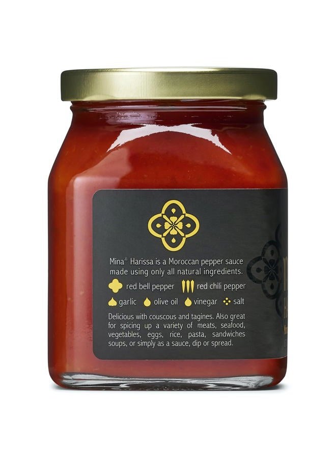 Mina Harissa Mild Sauce, Homestyle Moroccan Red Pepper Harissa Paste, 10 Oz - Harissa Sauce with Tangy Twist, Excite Your Senses with Mina Mild Harissa Seasoning - Image 5