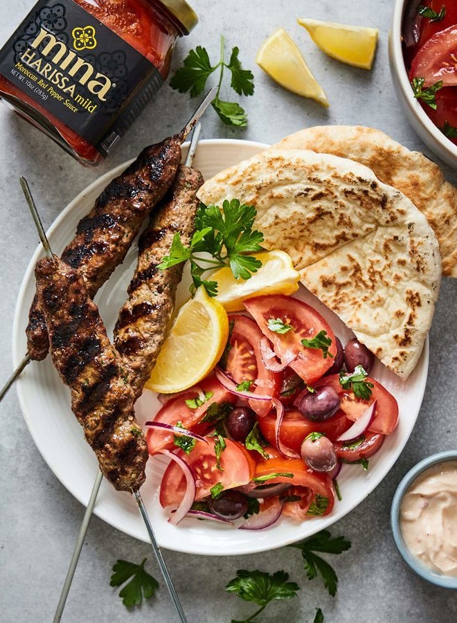 Mina Harissa Mild Sauce, Homestyle Moroccan Red Pepper Harissa Paste, 10 Oz - Harissa Sauce with Tangy Twist, Excite Your Senses with Mina Mild Harissa Seasoning - Image 3