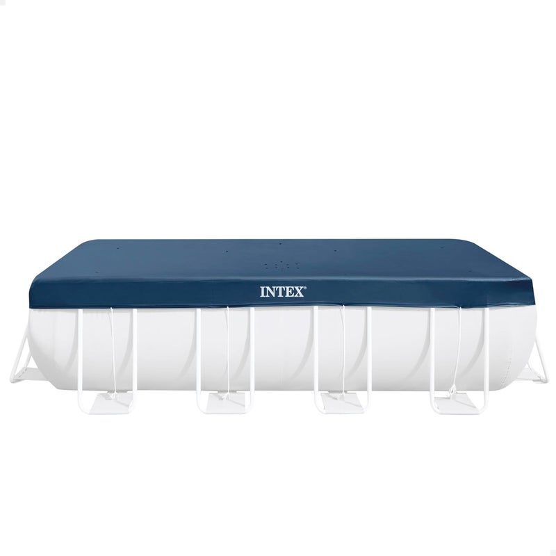 Intex Rectangular Pool Cover(4X2X1), Black, 28037 4 x 2meter - Image 1