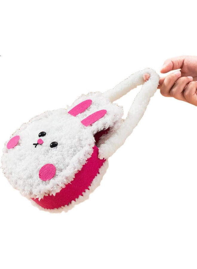 Dimoarch Handmade Wool Painting Embroidery Children'S Cartoon Bag Poke Poke Fun Material Kit For Making Pretend Play Toys Birthday Gift - Image 2