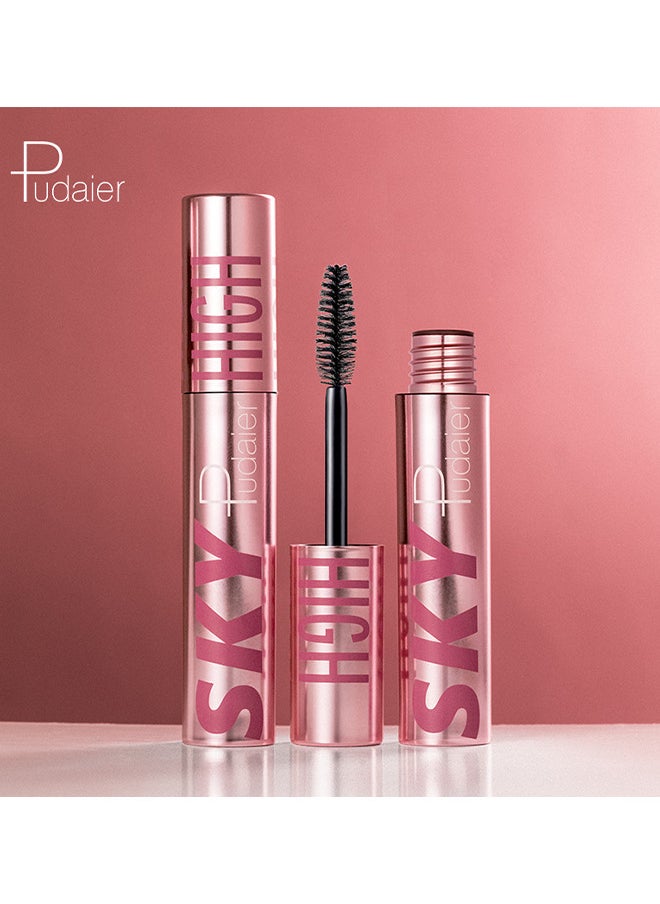 Mascara, Volumizing And Lengthening Mascara, Washable Formula With Plant Extract And Fibres, Lash Sensational Sky High, Black Black