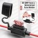 Saillong 2 Pack 12 AWG Wire Harness Connector Replacement Compatible with PegPerego 12 Volt SLA Battery Ride On Vehicle Boys and Girls Riding Toys Connector Wire with Fuse - Image 4